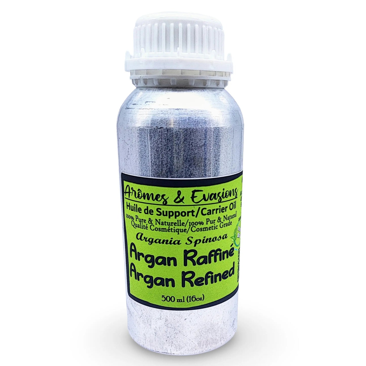 Carrier Oil -Argan -Cosmetic Grade -Refined 500 ml