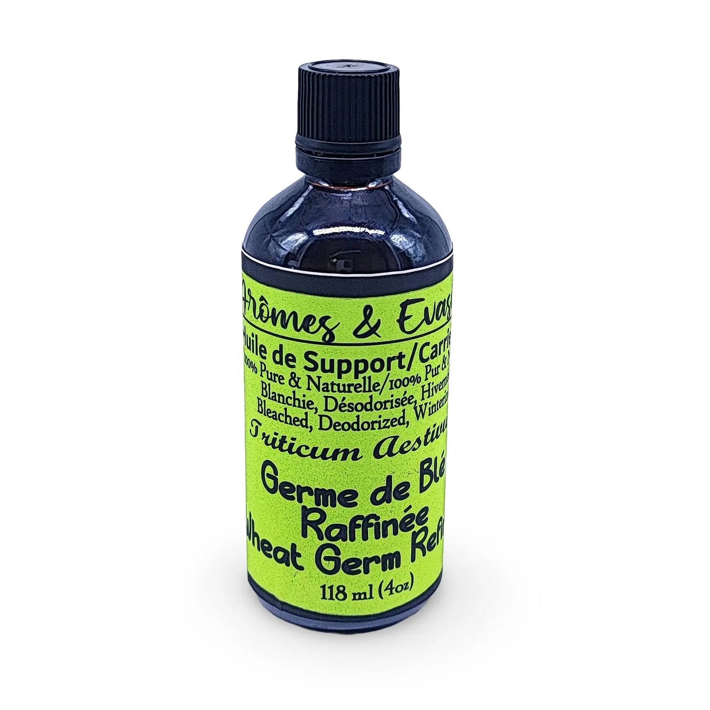 Carrier Oil -Wheat Germ -Refined -Bleached -Deodorized -Winterized -Carrier Oil -Arômes & Évasions