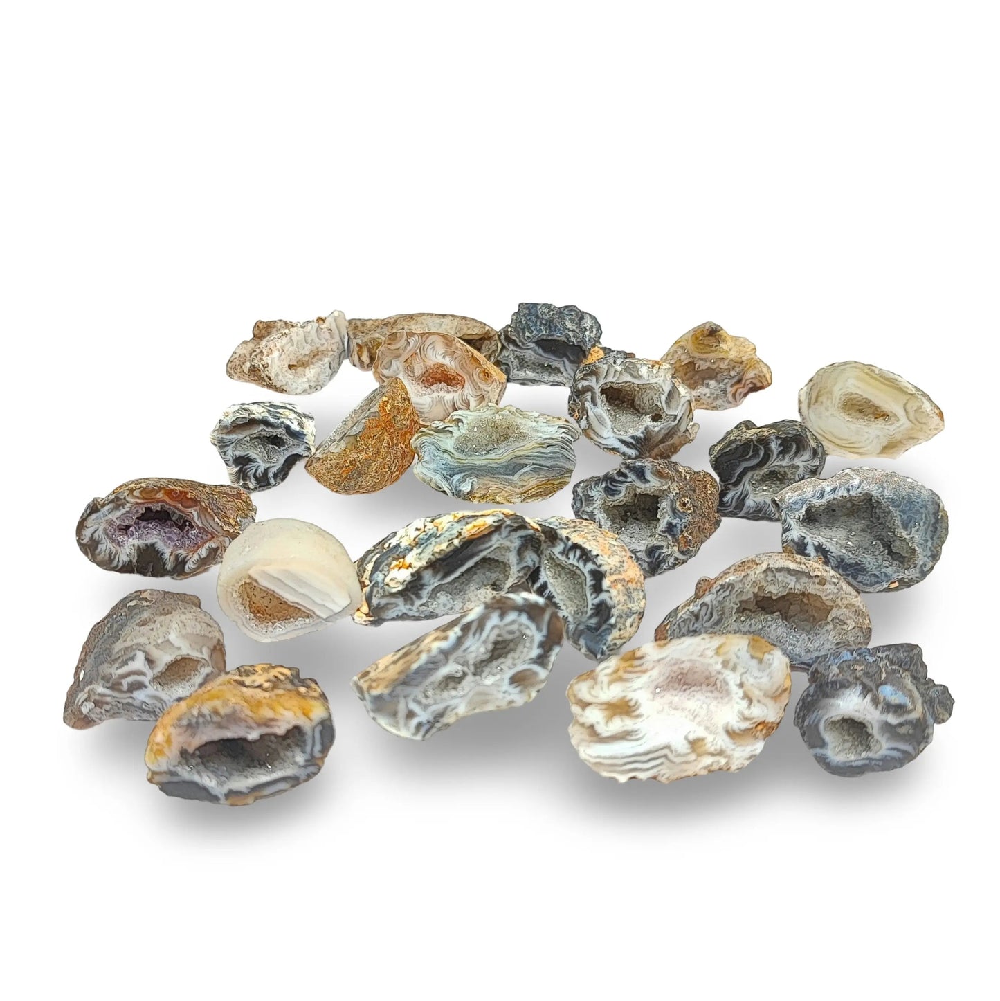 Geode -Agate Druzy -Half Geode Pieces