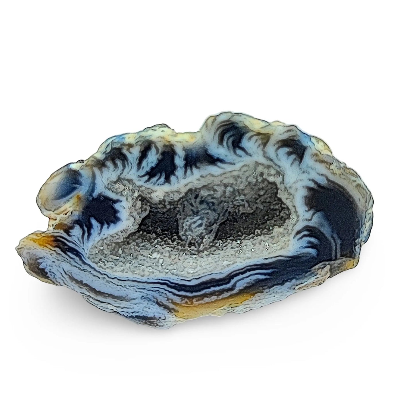 Geode -Agate Druzy -Half Geode Pieces Small: Weight between 4g to 6g each