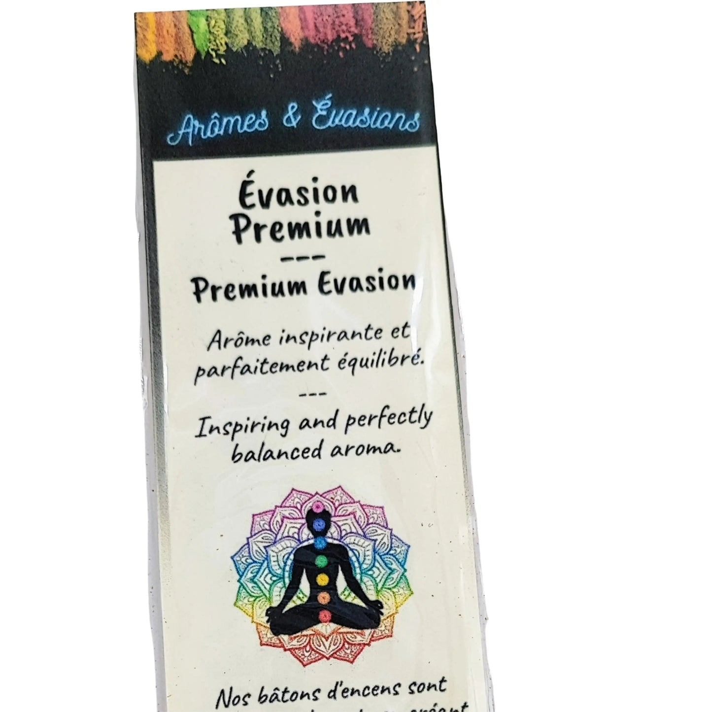 Incense Sticks - Premium Collection - Evasion - Pack of 5 Masala Sticks