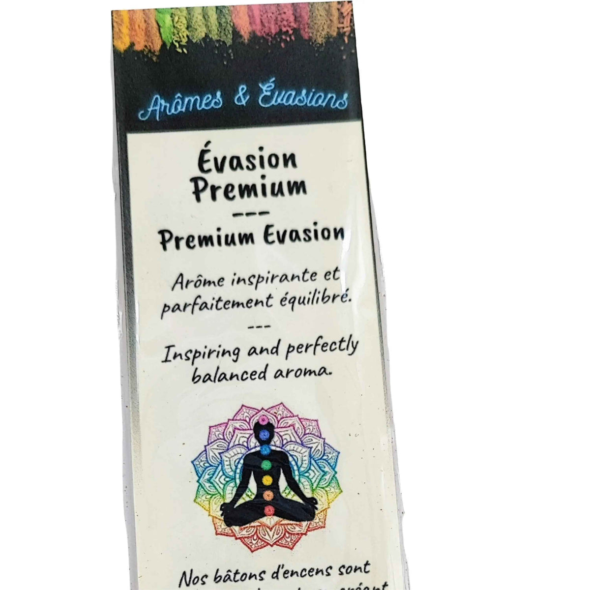 Incense Sticks - Premium Collection - Evasion - Pack of 5 Masala Sticks - Cayve's Mystic Nature Wholesale