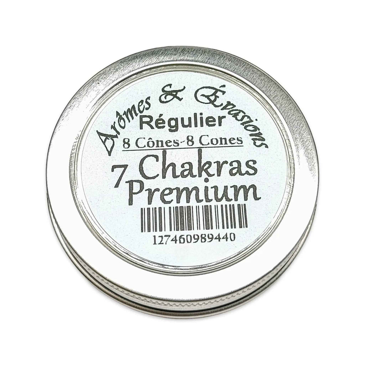 Incense Cones -Premium Collection 7 Chakras -8 Cones - Cayve's Mystic Nature Wholesale