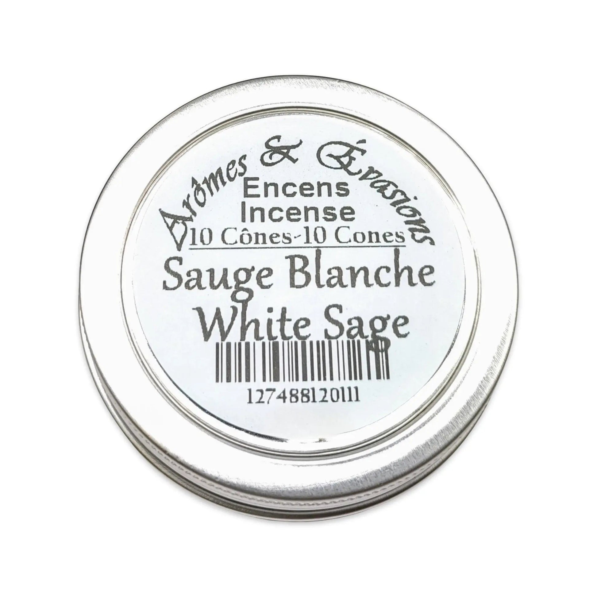 Incense Cones -White Sage -10 Cones