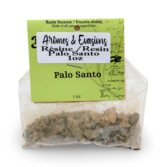 Incense - Resin - Palo Santo -Incense Resin -Arômes & Évasions