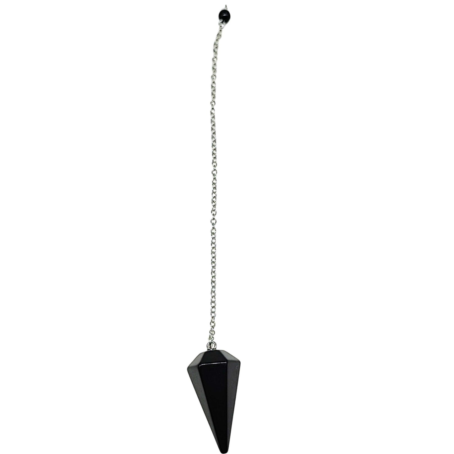 Pendulum - Cone - Black Agate