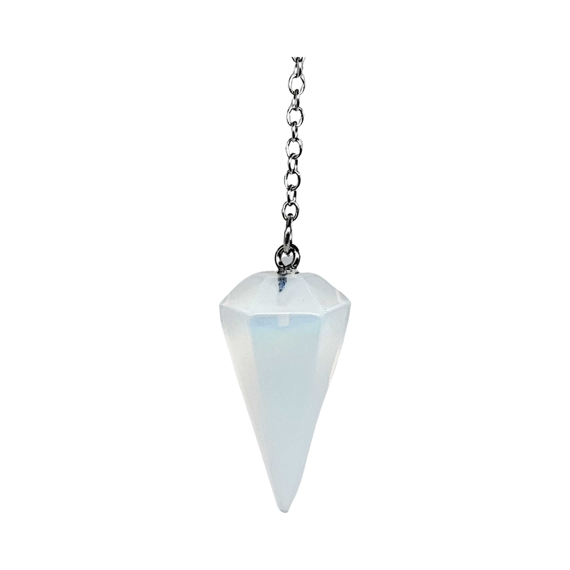 Pendulum - Cone - Natural Opalite