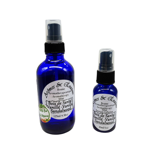 Room & Linen Mists -Premium Collection -Sandalwood & Vanilla