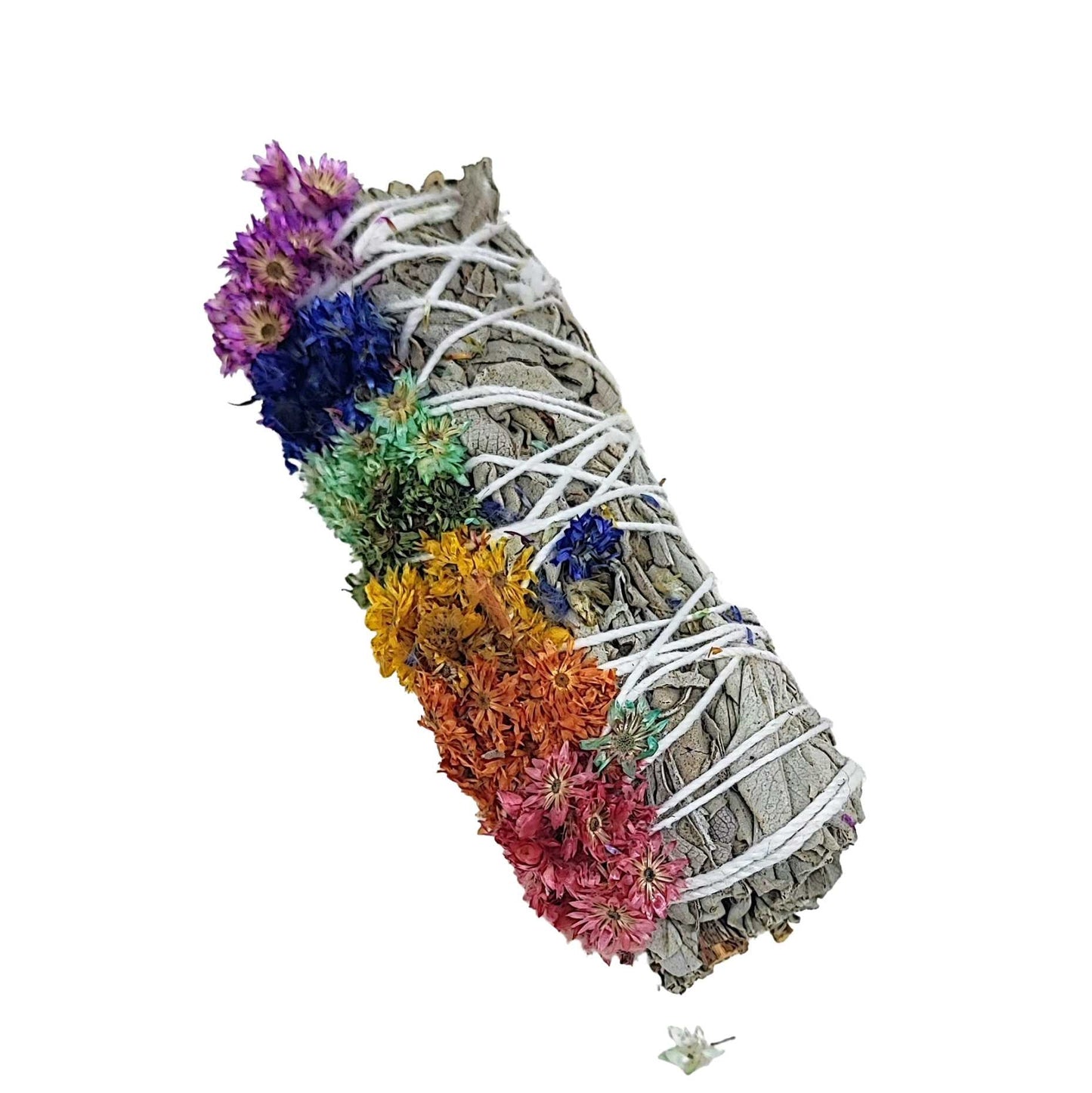 Smudging Incense Stick - Sage & 7 Chakras - 4"