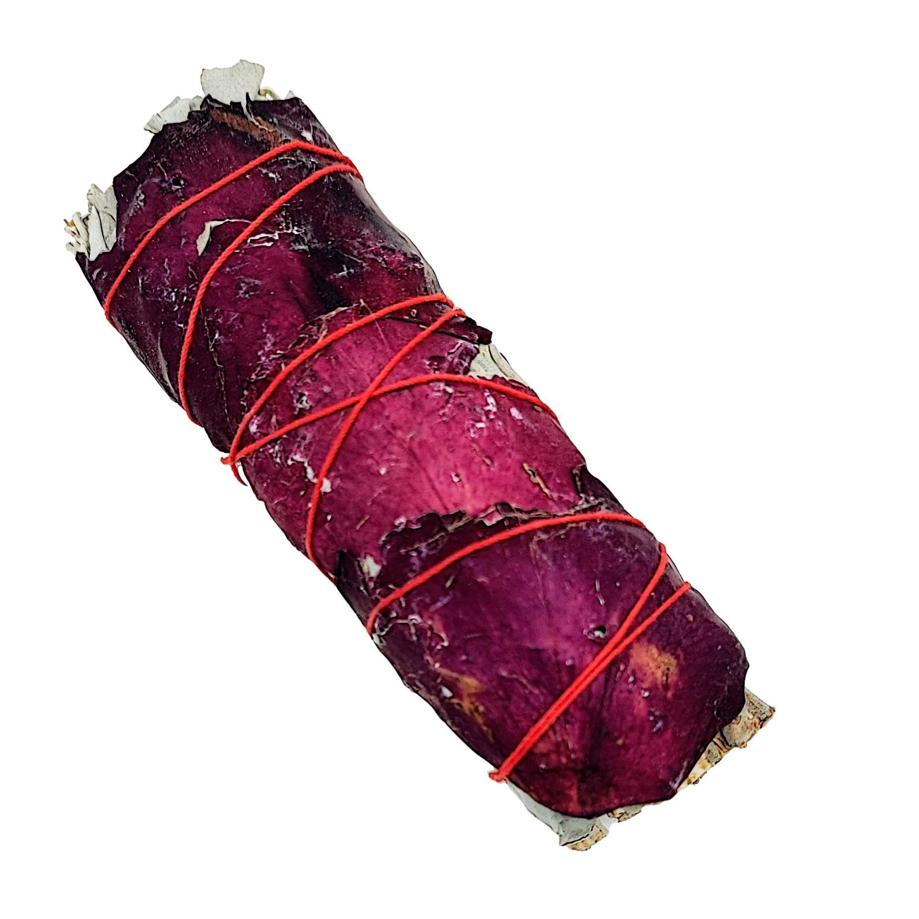 Smudging Incense Stick - Sage & Rose Petals - 4"
