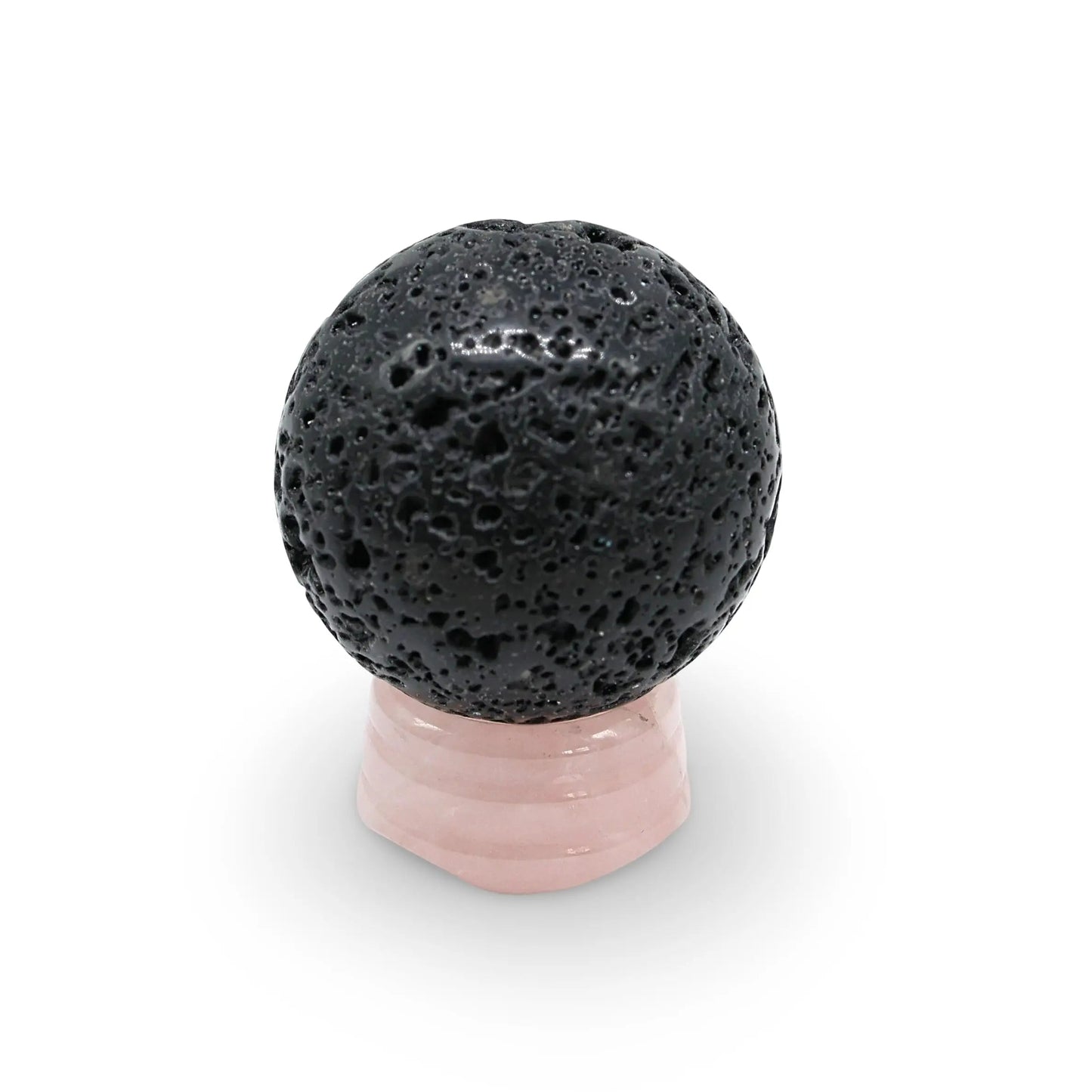 Sphere - Stand & Display - Gemstone - Rose Quartz