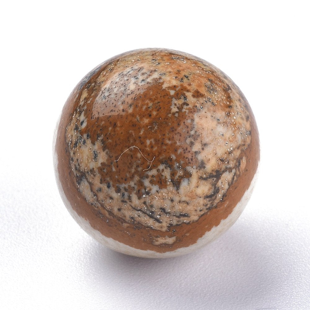 Sphere - Natural Picture Jasper