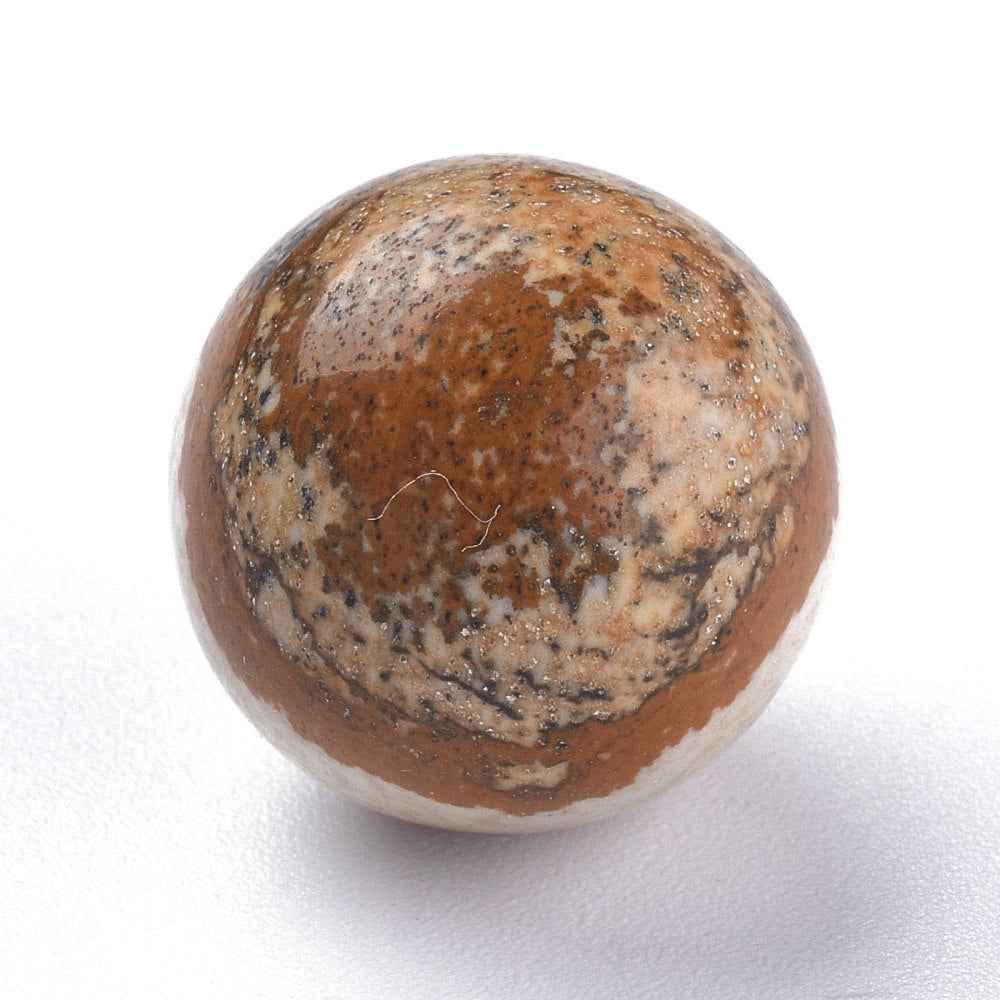 Sphere - Natural Picture Jasper