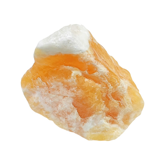 Stone -Orange Calcite -Rough -Extra Large
