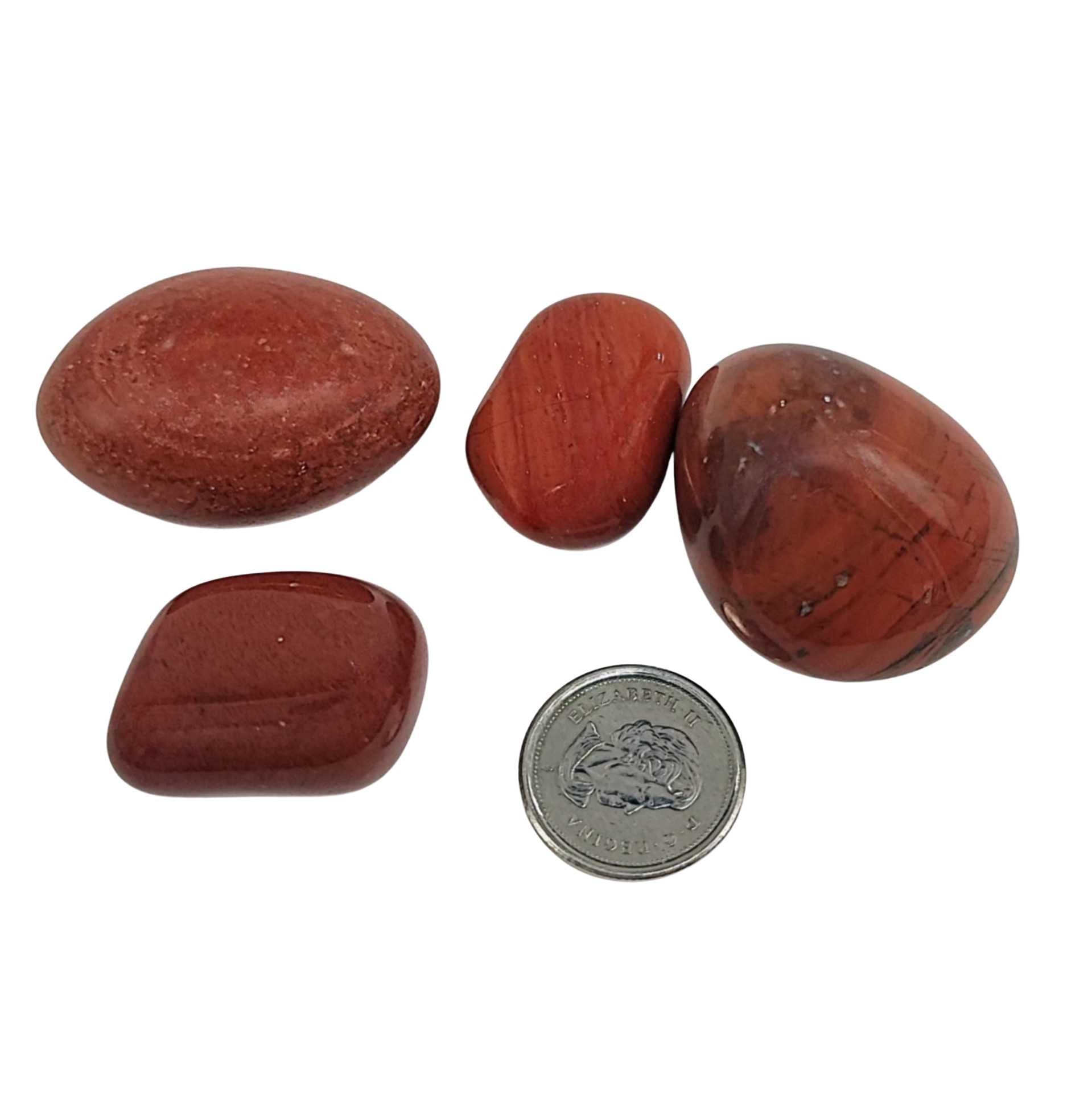 Stone -Red Jasper -Tumbled