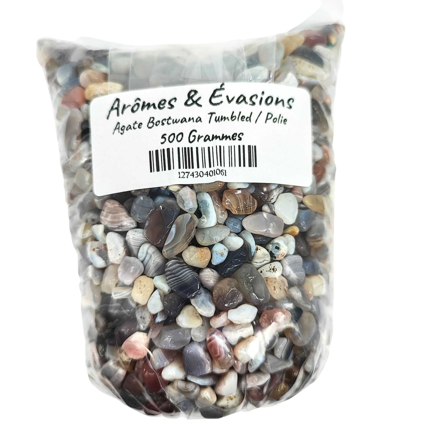 Stone - Tumbled Chips - Agate Bostwana 500 g