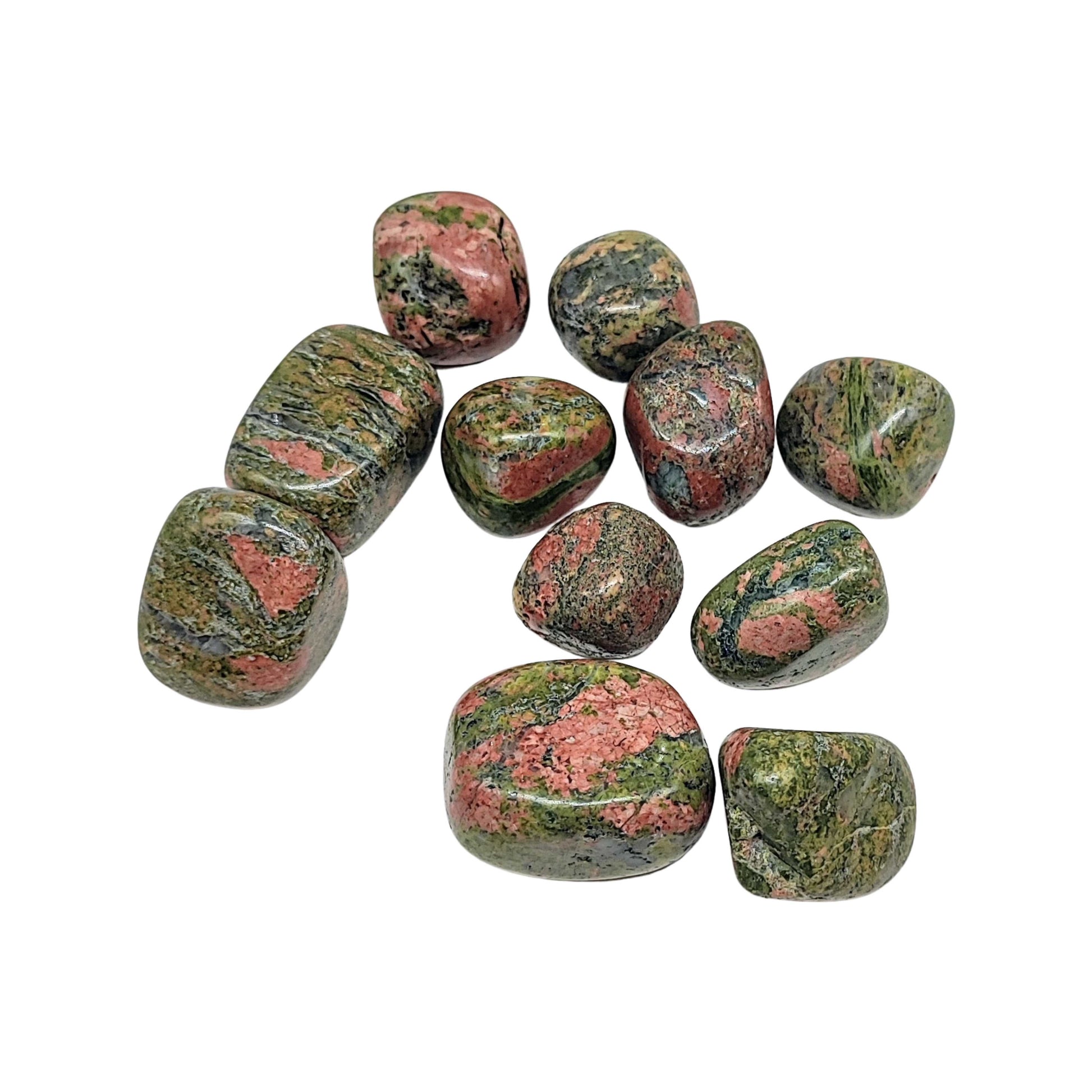 Stone -Unakite -Tumbled -Large