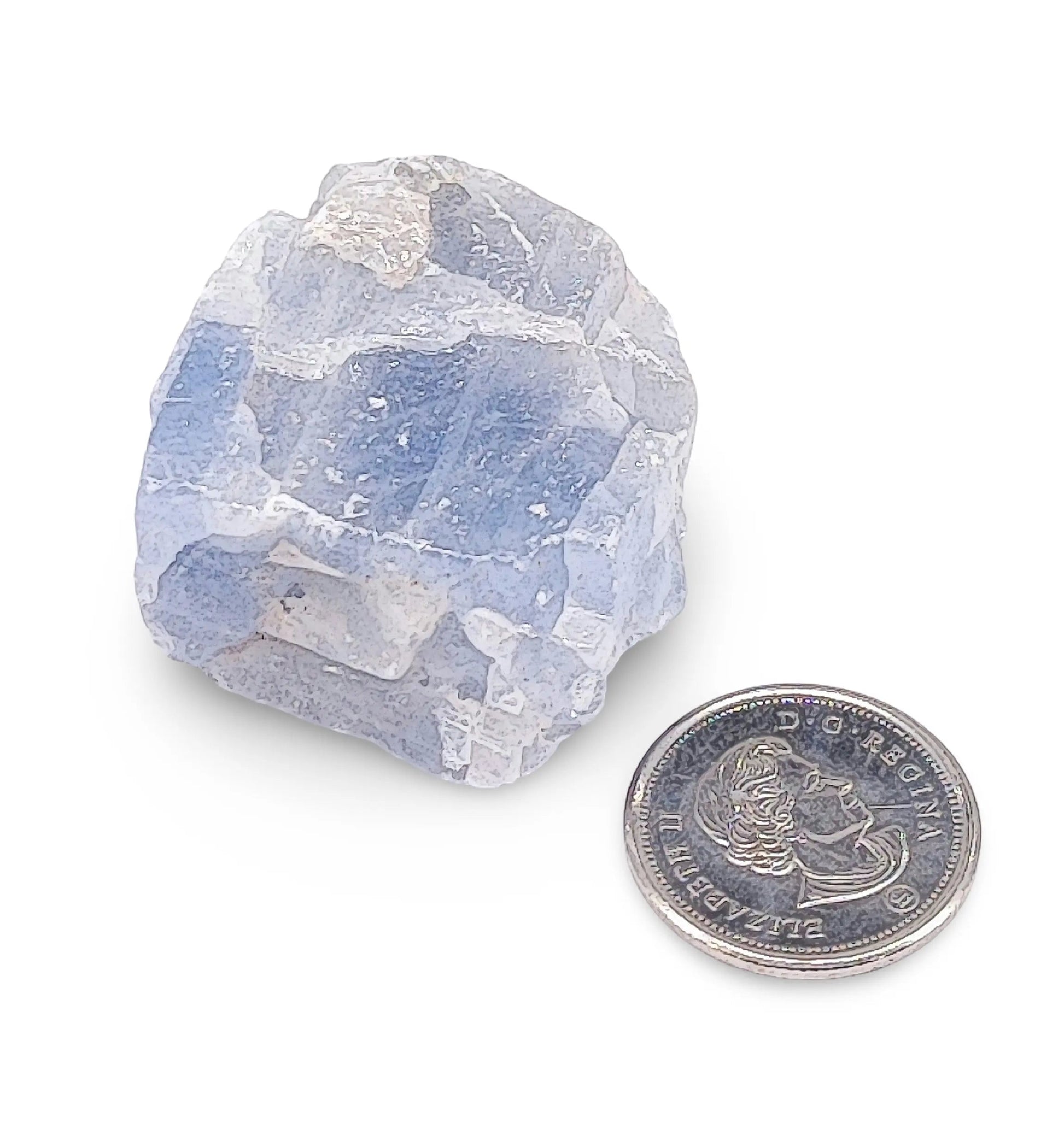 Stone - Blue Calcite - Rough - Madagascar