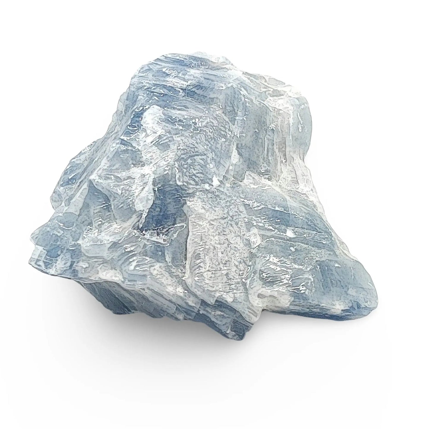Stone - Blue Calcite - Rough - Large - Madagascar