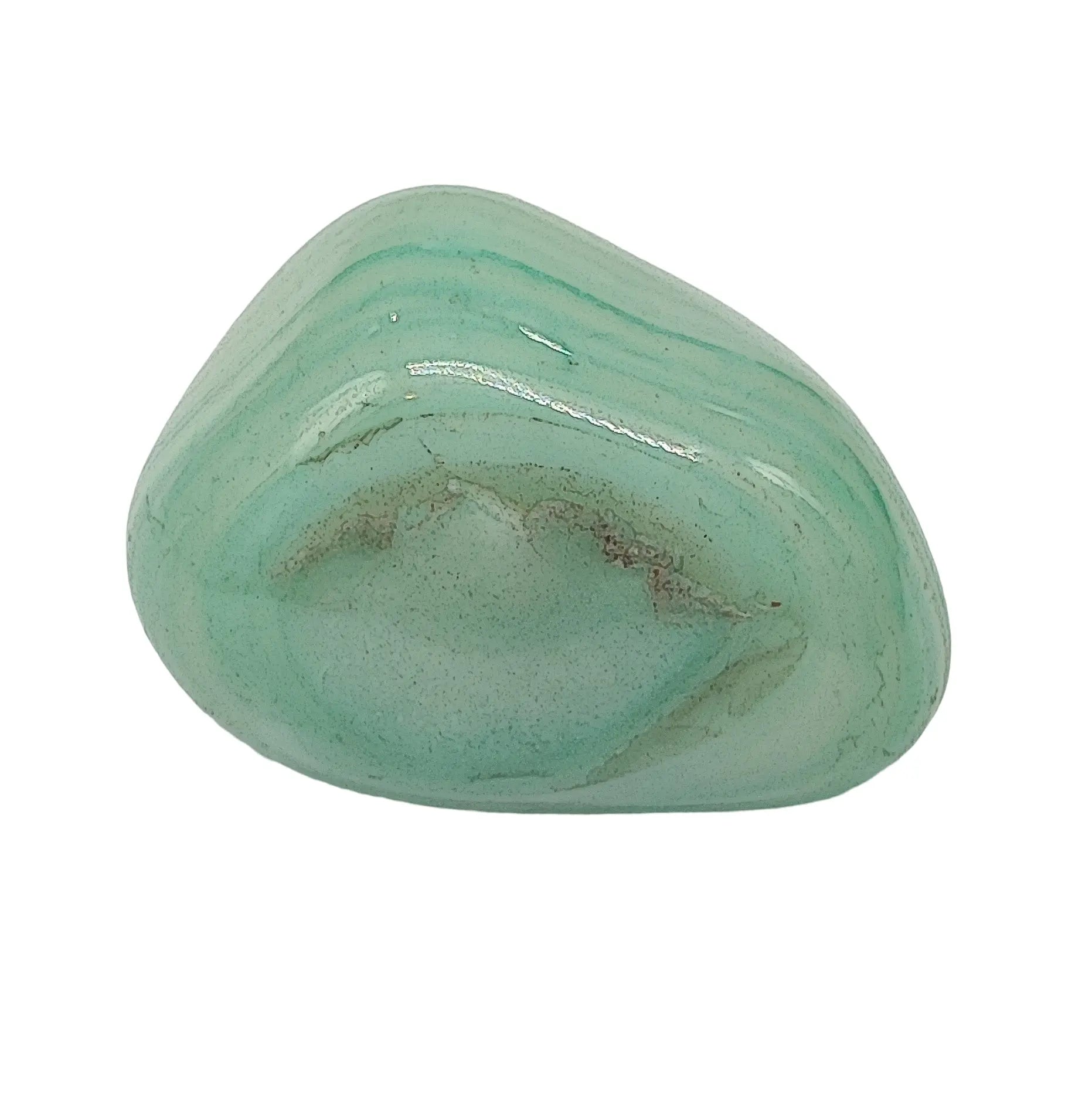 Stone -Green Agate -Tumbled
