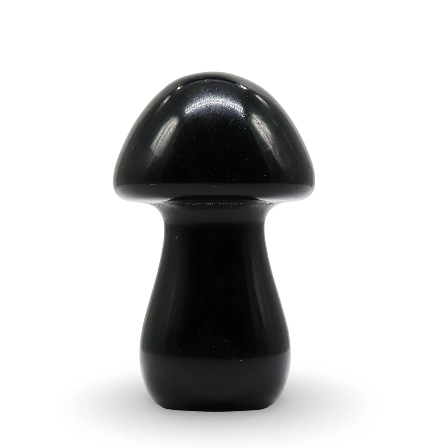 Stone - Obsidian - Sculpture - Mushroom