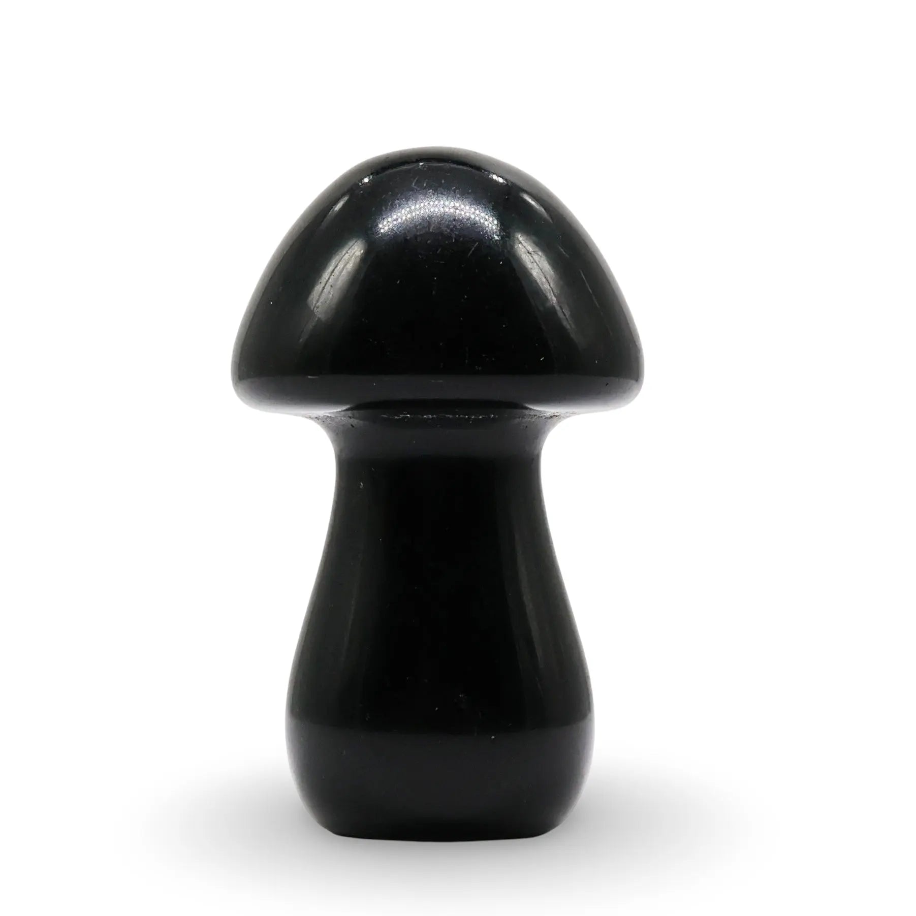 Stone - Obsidian - Sculpture - Mushroom