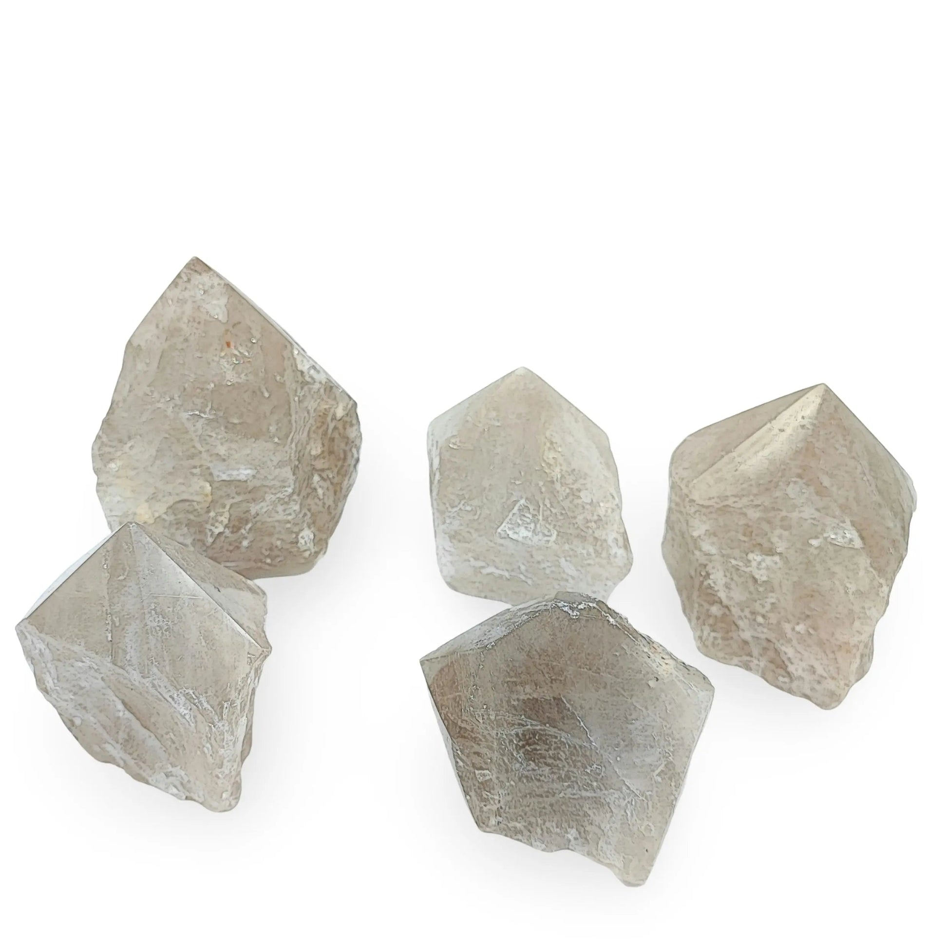 Stone Rough -Top Polish Point -Smoky Quartz -Fossil Specimen -Arômes & Évasions