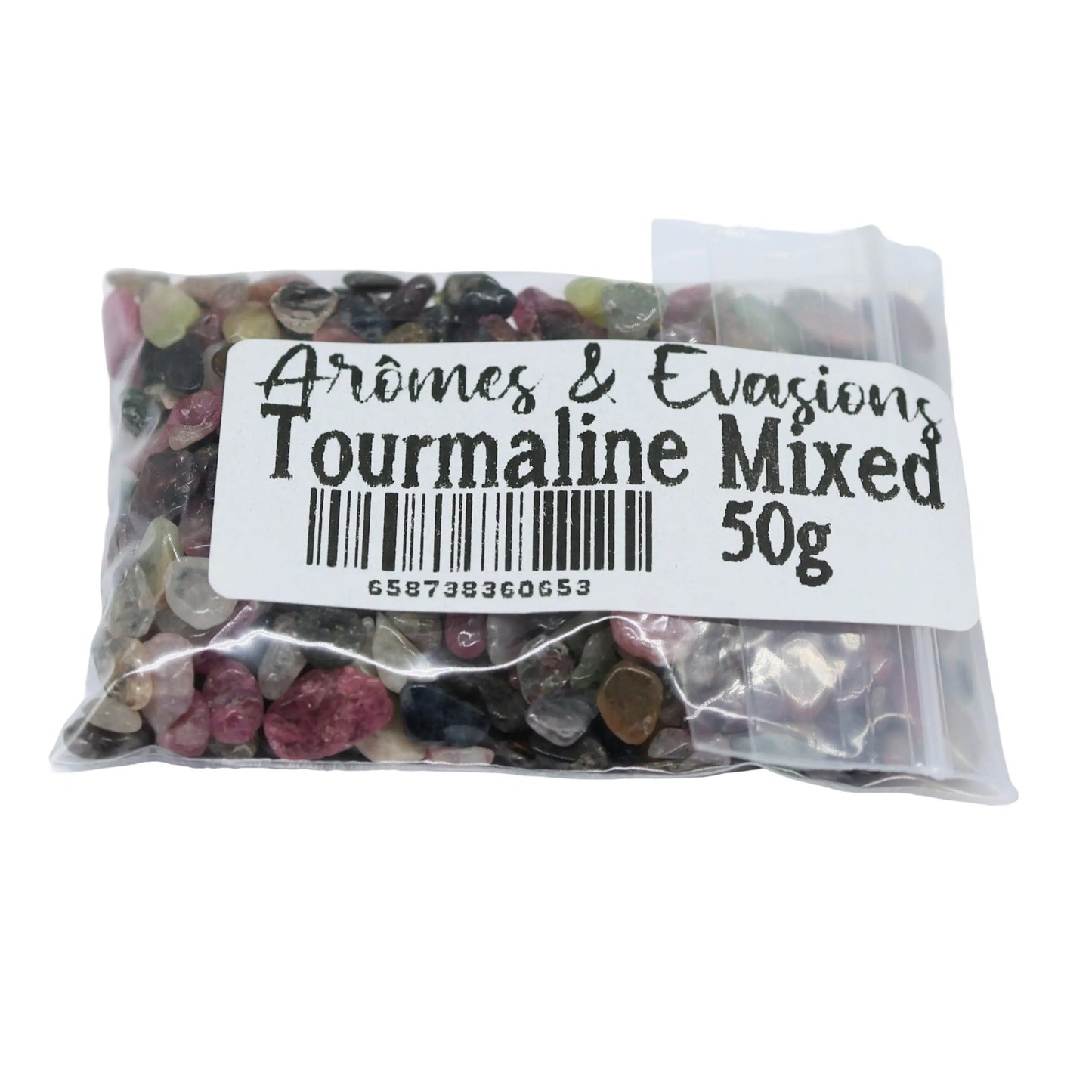 Stone - Tumbled Chips - Mixed Tourmaline