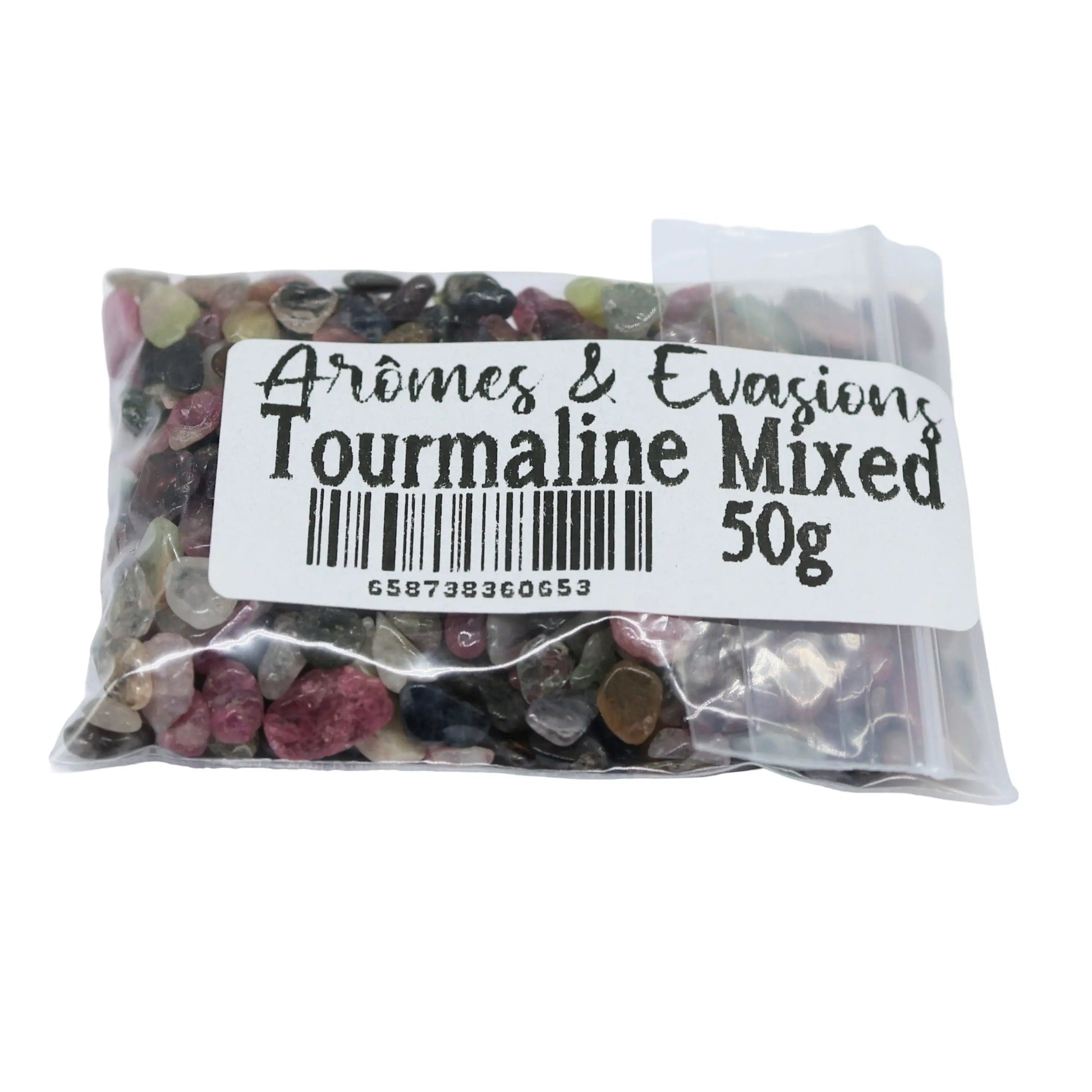 Stone - Tumbled Chips - Mixed Tourmaline