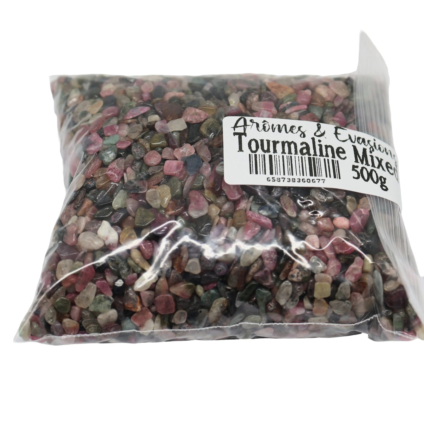 Stone - Tumbled Chips - Mixed Tourmaline 500 g