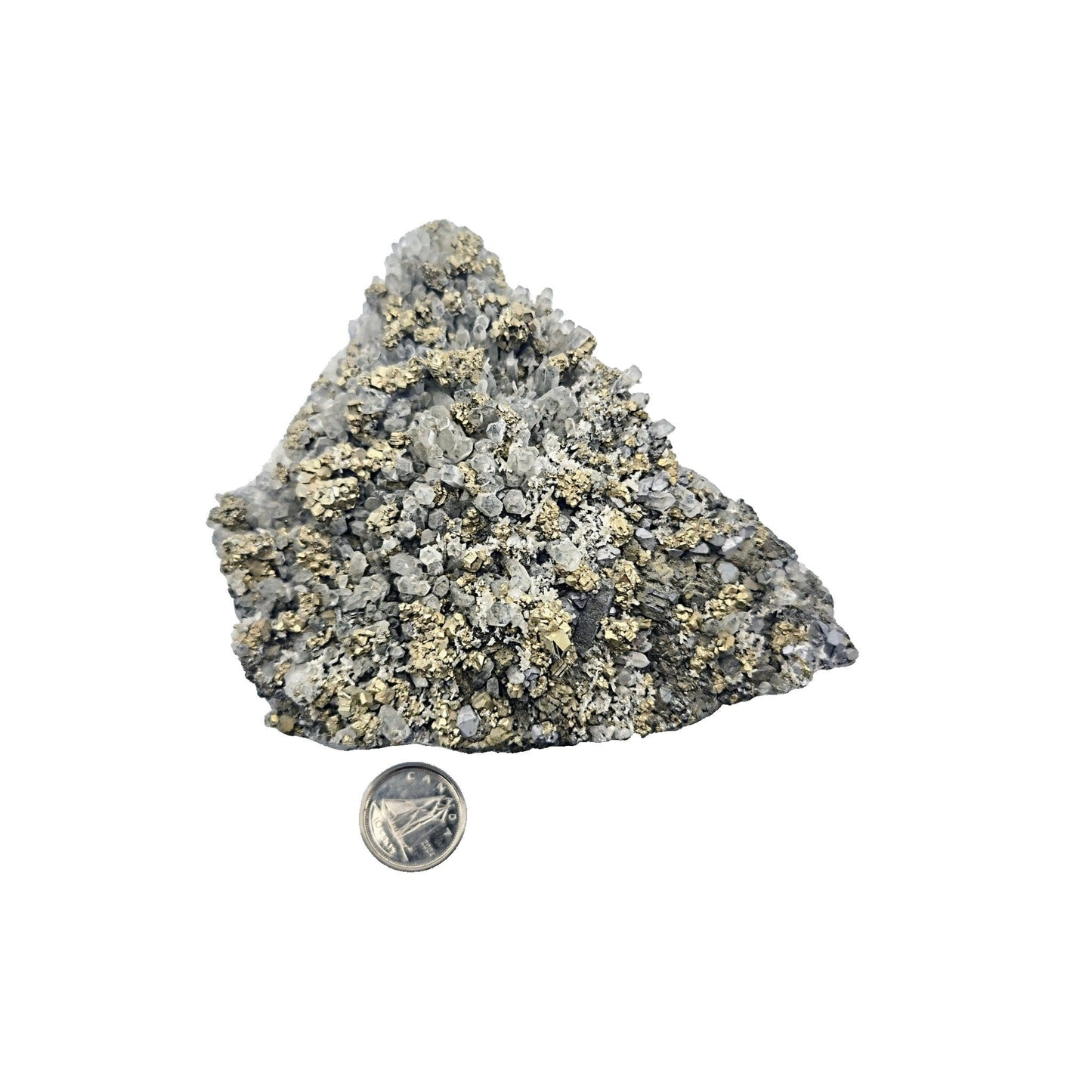 Zeolite -Specimen -Quartz -Pyrite -Chalcopyrite -Peru -341g