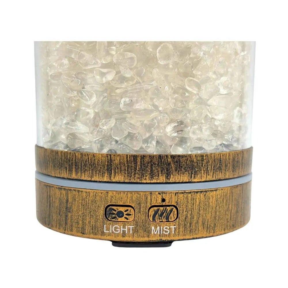 Earths Elements Wellness - Diffuser - Clear Quartz Crystal