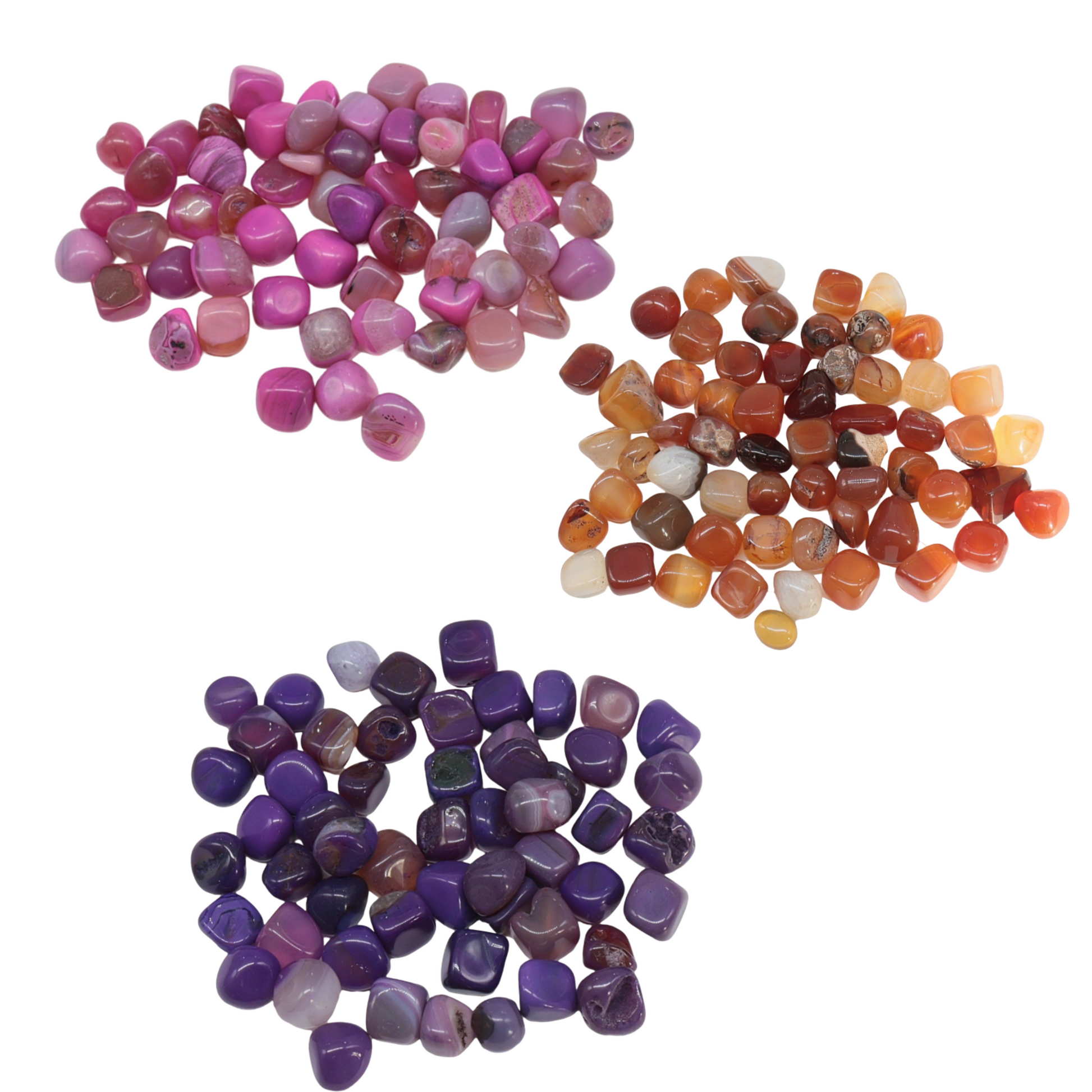 Stone - Agate - Tumbled - 100g Bag