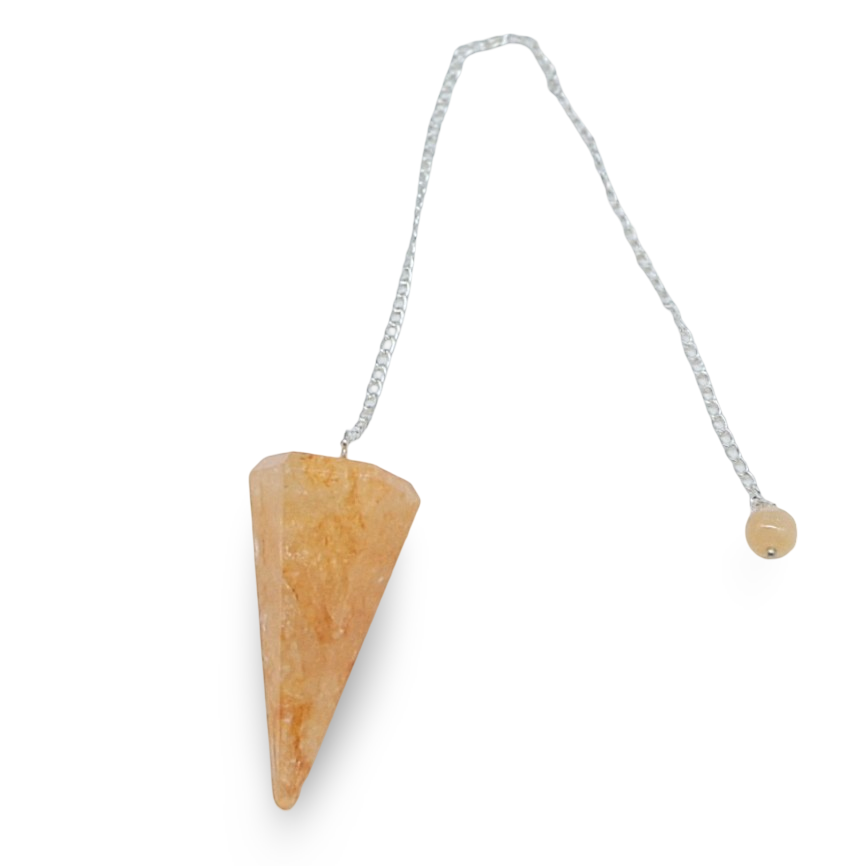 Pendule - Facette - Citrine