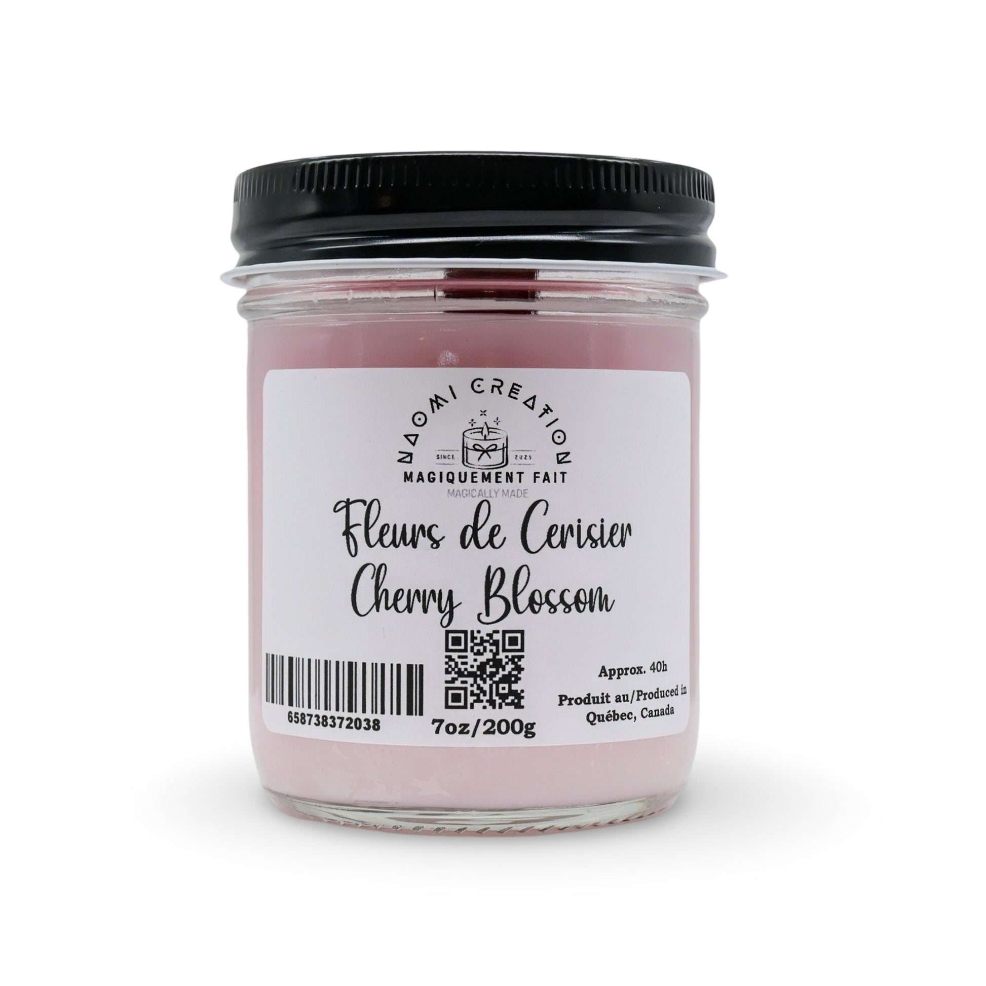 Scented Candles - Cherry Blossom - Wood Wick