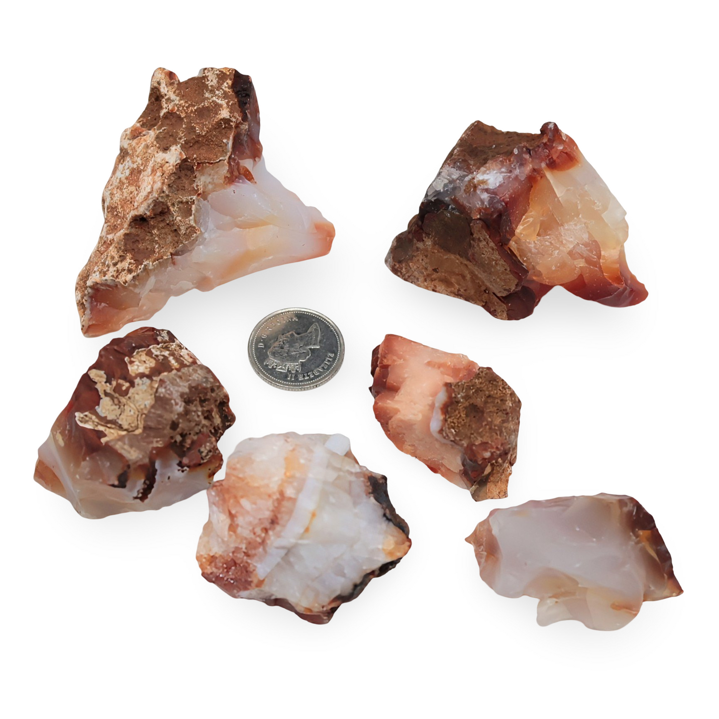 Pierre - Cornaline Agate Cristal - Brut
