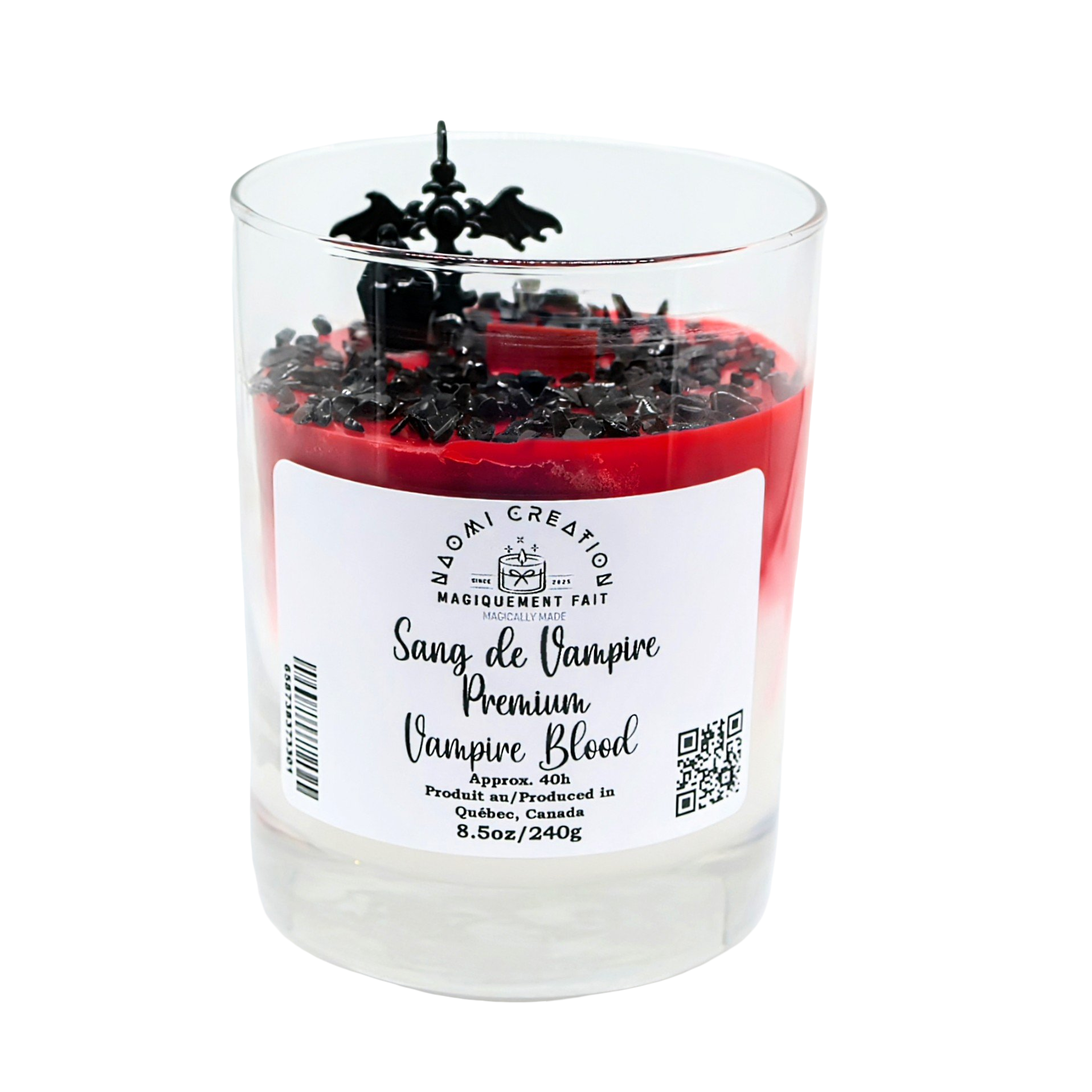 Scented Candles - Vampire Blood - Premium - Wood Wick