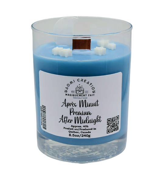 Scented Candles - After Midnight - Premium - Wood Wick