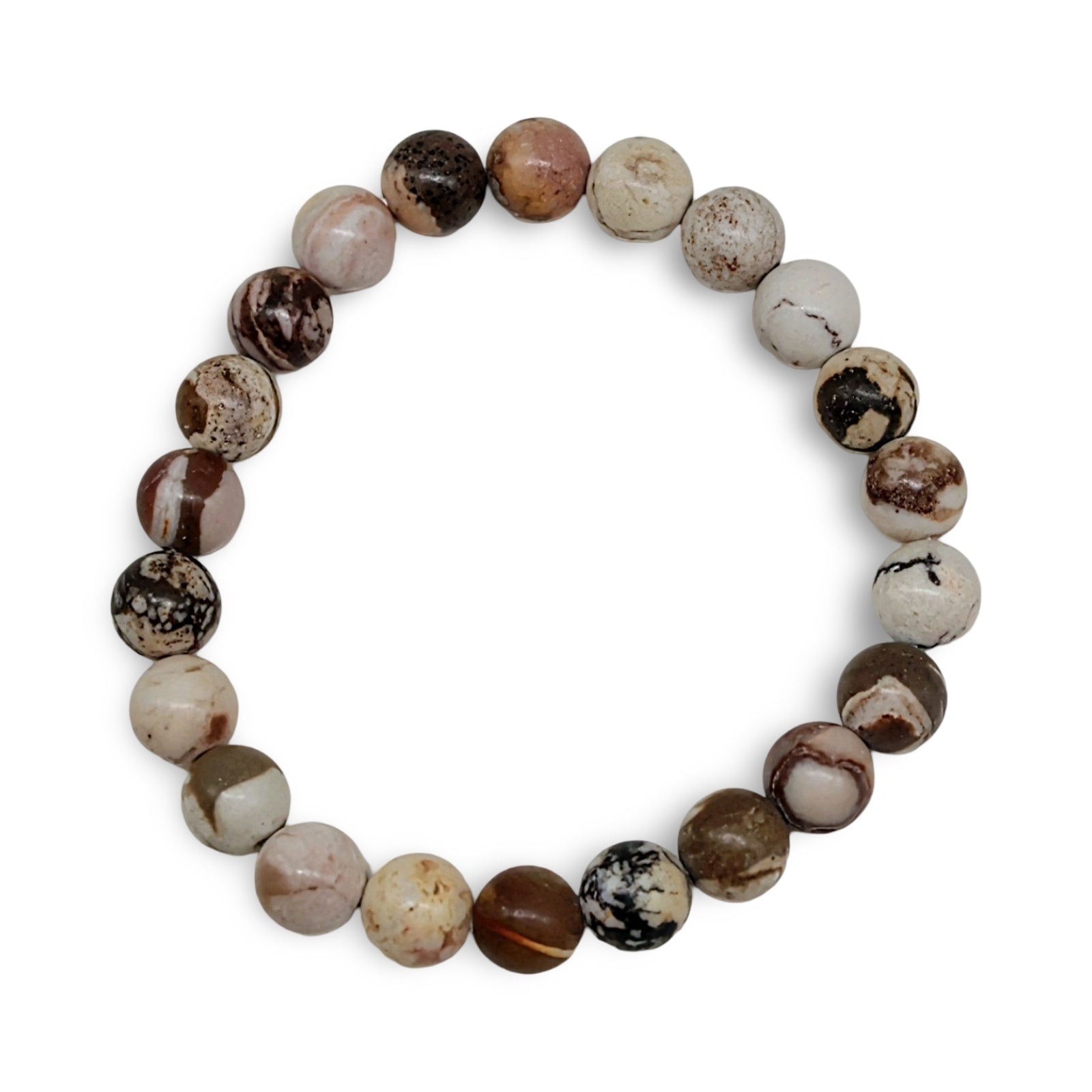 Bracelet - Zebra Jasper - 8mm
