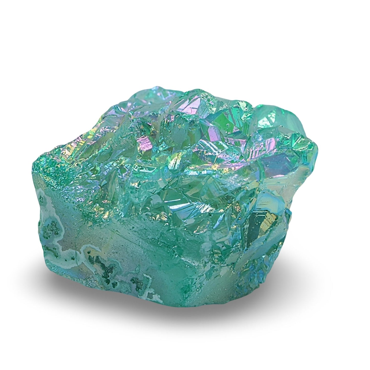Stone - Zeolite - Aqua Aura Druse - 450g - Arômes et Évasions