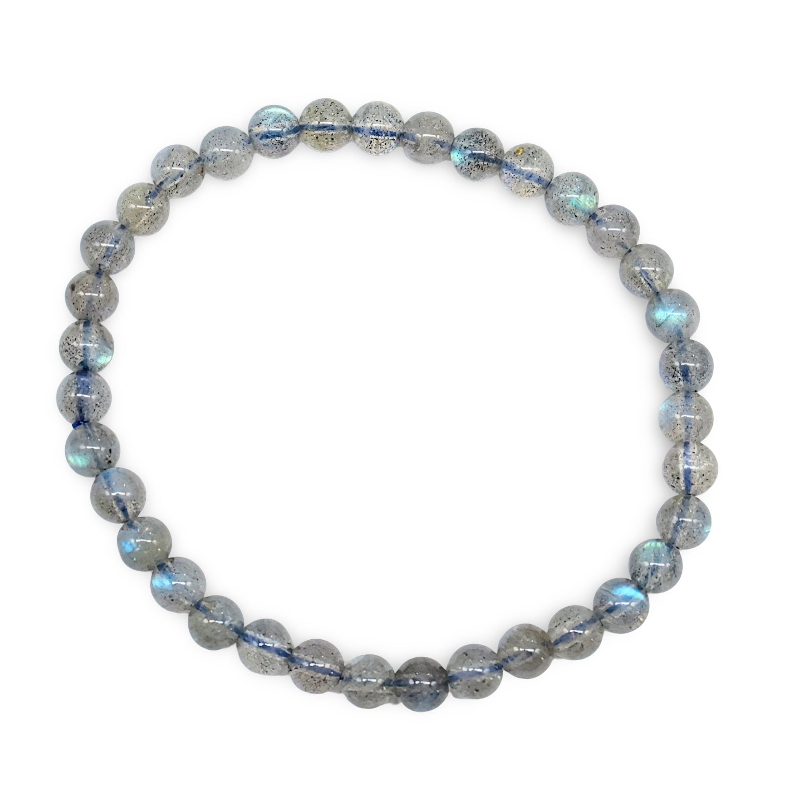 Bracelet - Labradorite Grade AAA - 5-6mm - Arômes et Évasions