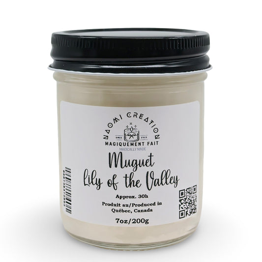 Scented Candles - Lily of the Valley - Wood Wick