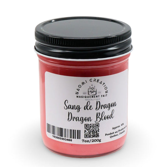 Scented Candles - Dragon Blood - Wood Wick
