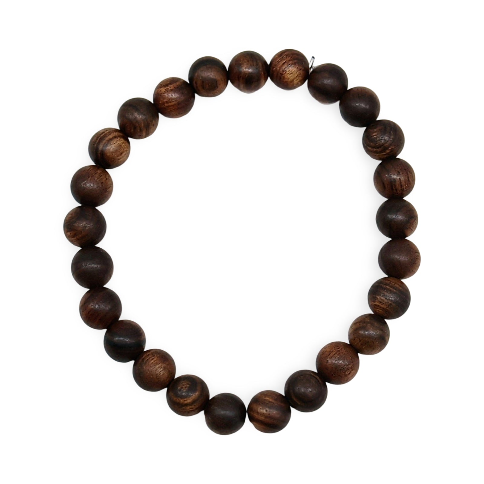 Bracelet - Natural Wood - Brown - 8mm