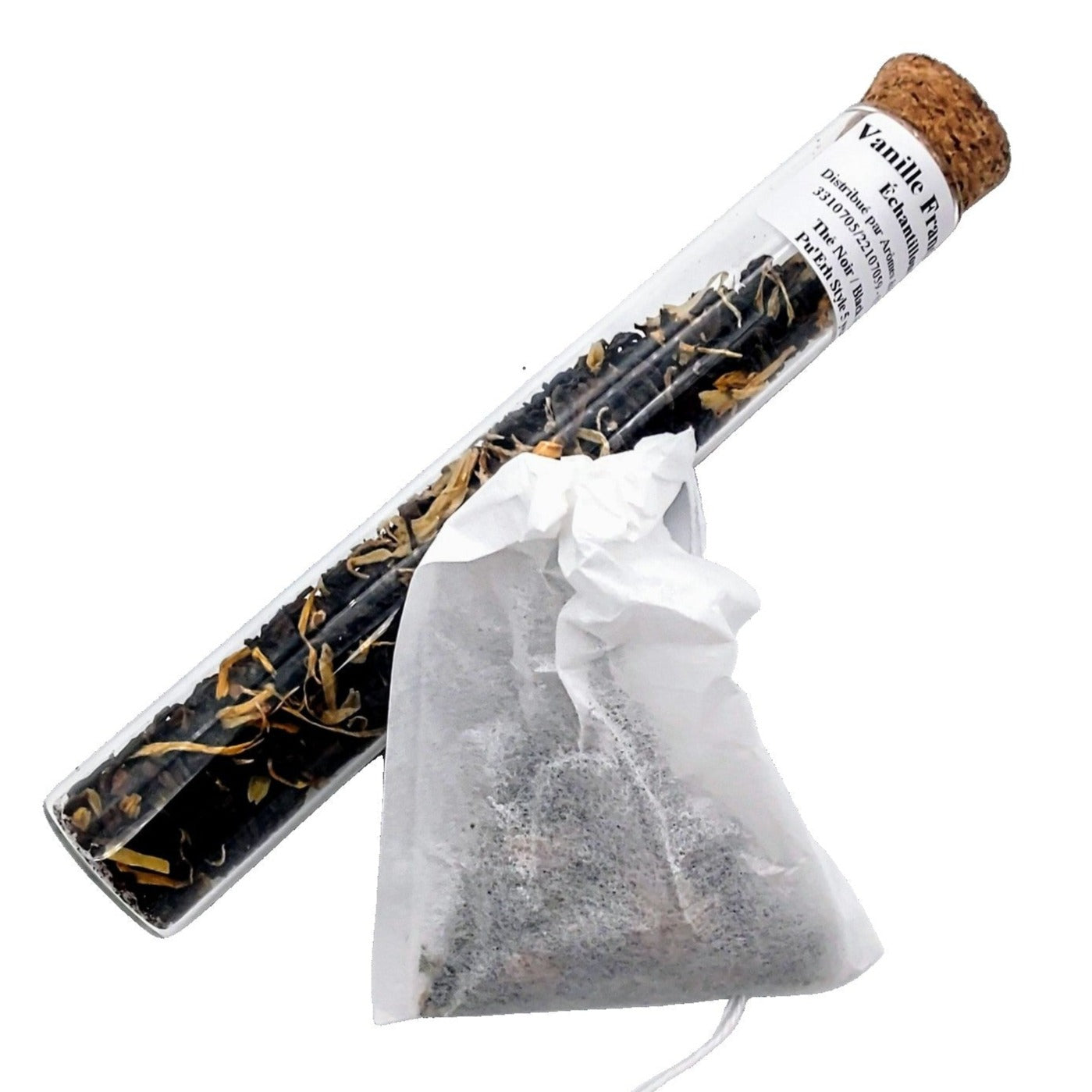 Black Tea - French Vanilla - Tea Samples Pu'Erh Tea Aromes Evasions