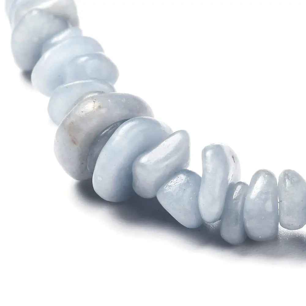 Bracelet -Angelite -Chips - Cayve's Mystic Nature Wholesale