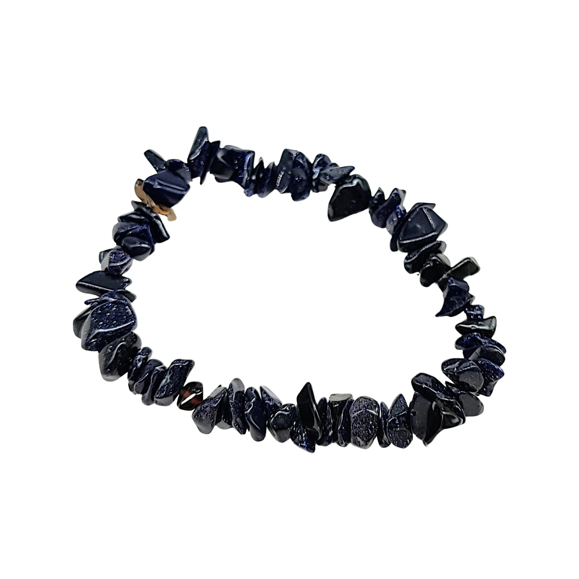 Bracelet -Blue Goldstone -Chips