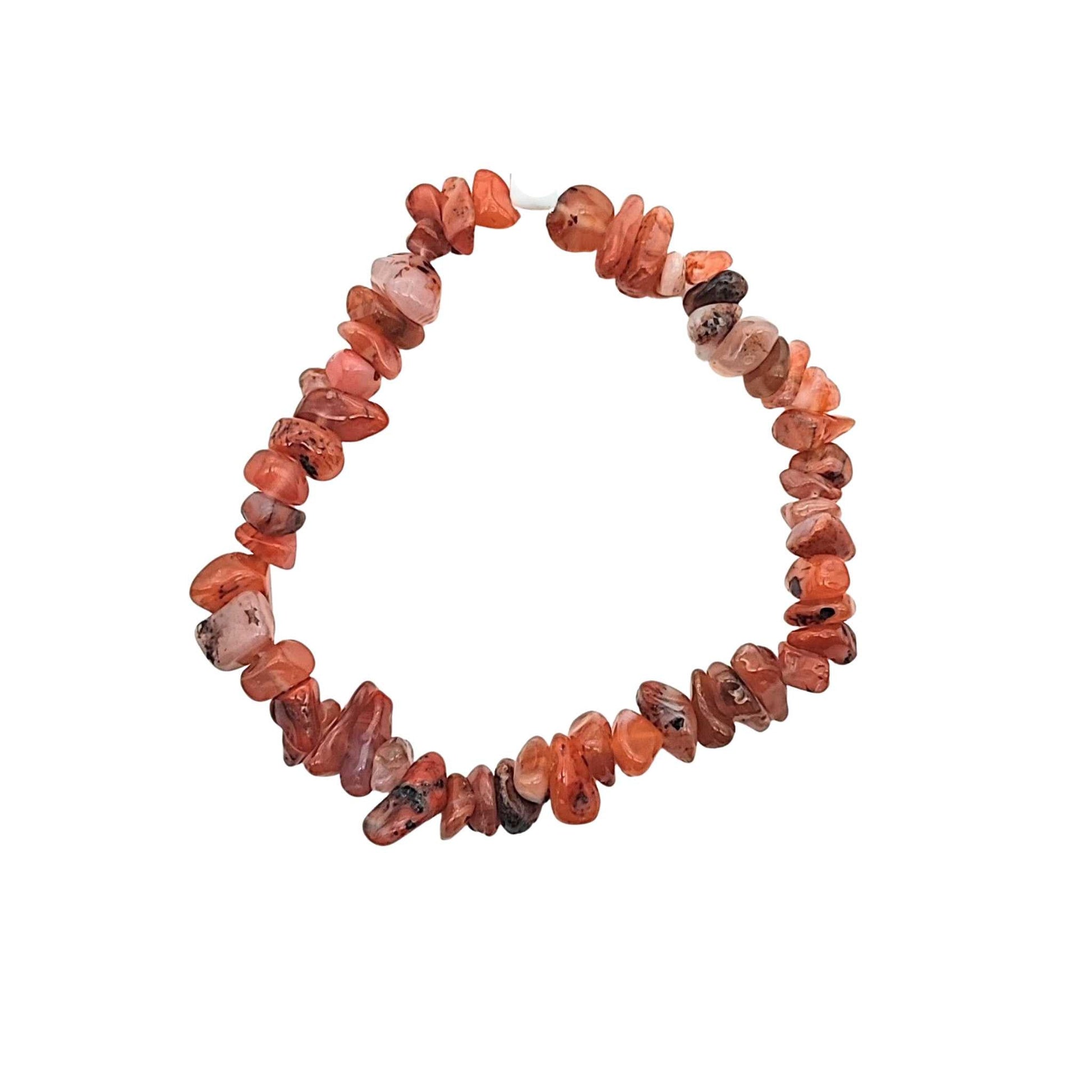 Bracelet -Carnelian -Chips