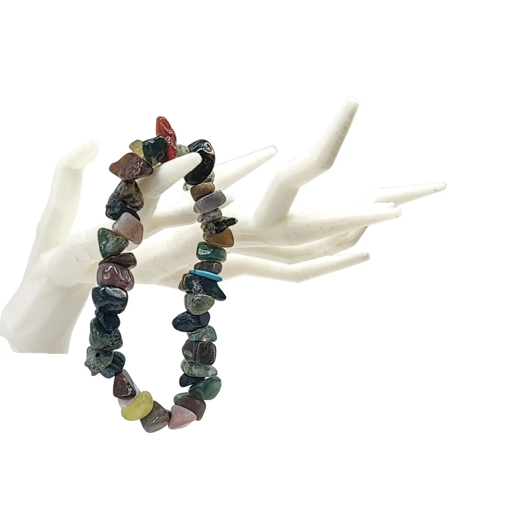 Bracelet -Indian Agate -Chips