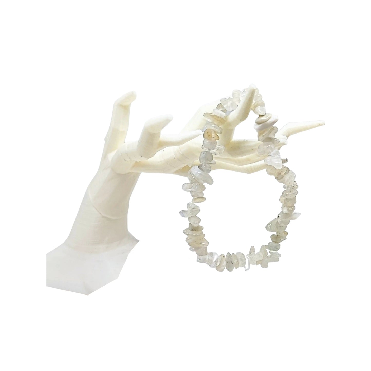 Bracelet -Rainbow Moonstone -Chip -Chip -Aromes Evasions